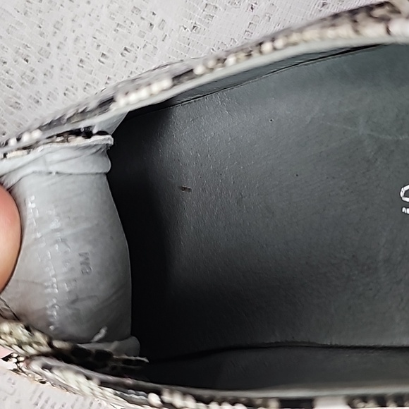 J/Slides Anthropologie Karla slip on snake skin print sneakers shoes sz 8 - Picture 6 of 6